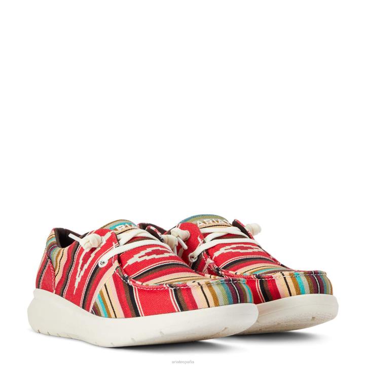 hilos 3 Ariat mujer sarape pastel calzado 044J2427