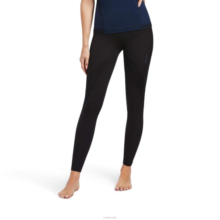 ascenso medio agarre apretado Ariat mujer negro fondos 044J2698