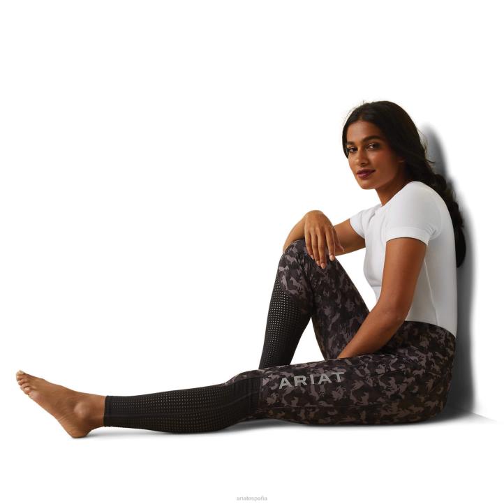 asiento completo eos apretado Ariat mujer caballo de camuflaje periscopio fondos 044J2632