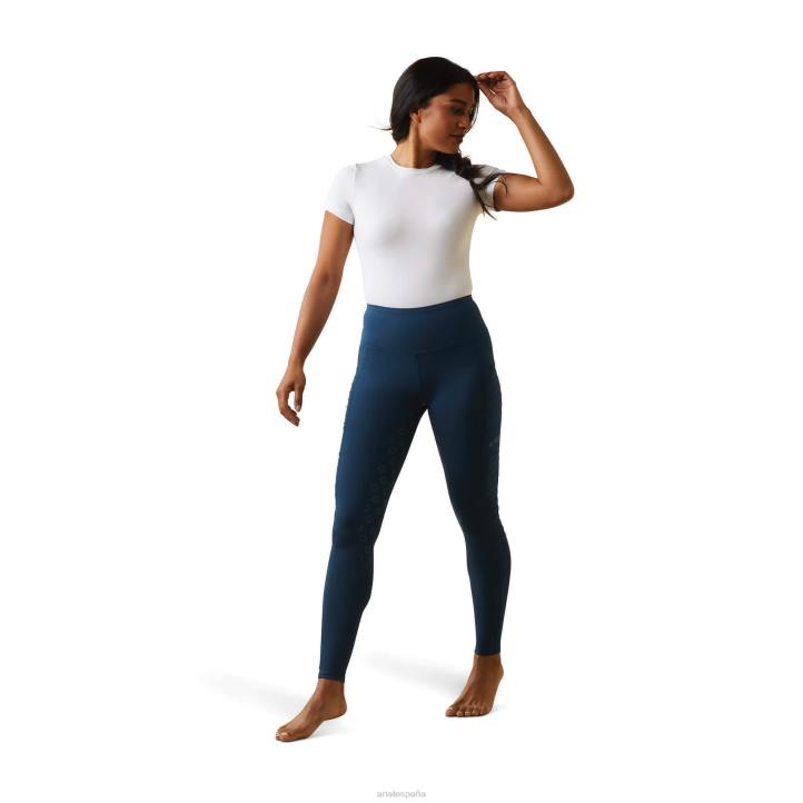 asiento completo eos moto ajustado Ariat mujer petróleo profundo fondos 044J2636