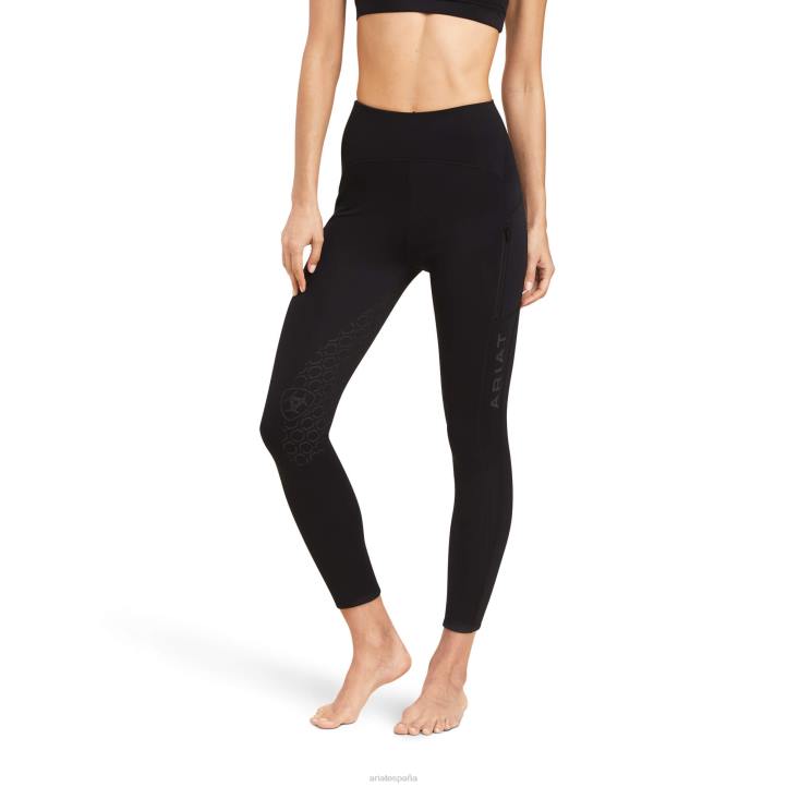 medias ajustadas térmicas venture Ariat mujer negro fondos 044J2662