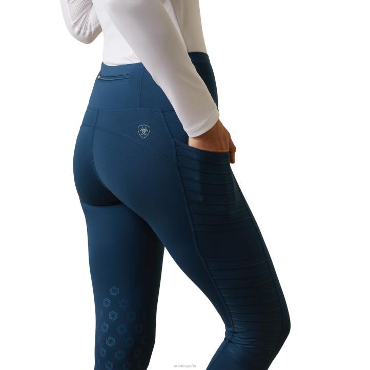 rodilleras eos moto ajustadas Ariat mujer petróleo profundo fondos 044J2640