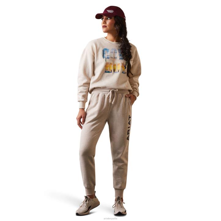 verdadero corredor Ariat mujer brezo de avena fondos 044J2643