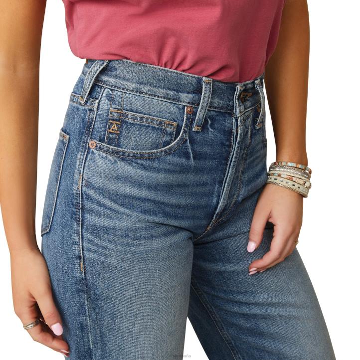 jeans tomboy anchos de talle muy alto Ariat mujer Moana fondos 044J2577