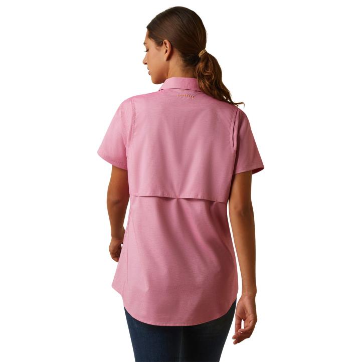 barra de refuerzo hecha resistente camisa de trabajo venttek durastretch Ariat mujer jubileo de cereza tapas 044J2939