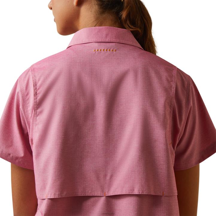 barra de refuerzo hecha resistente camisa de trabajo venttek durastretch Ariat mujer jubileo de cereza tapas 044J2939
