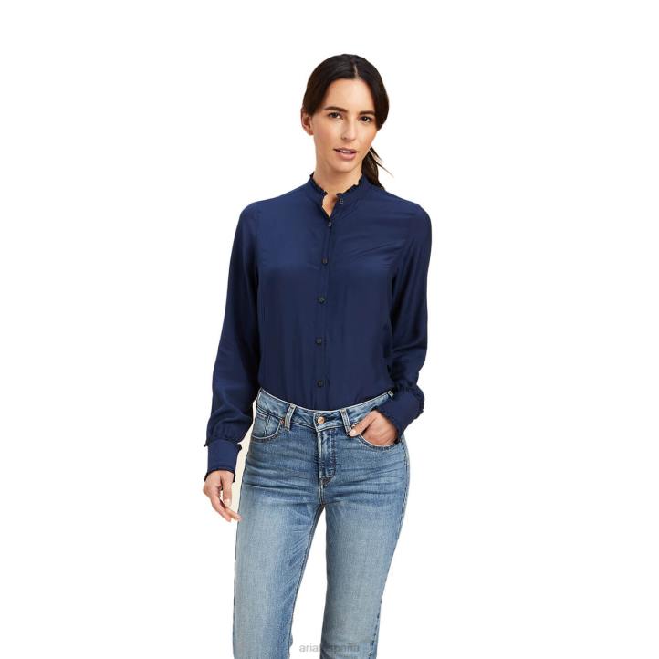blusa clarín Ariat mujer Armada tapas 044J3025