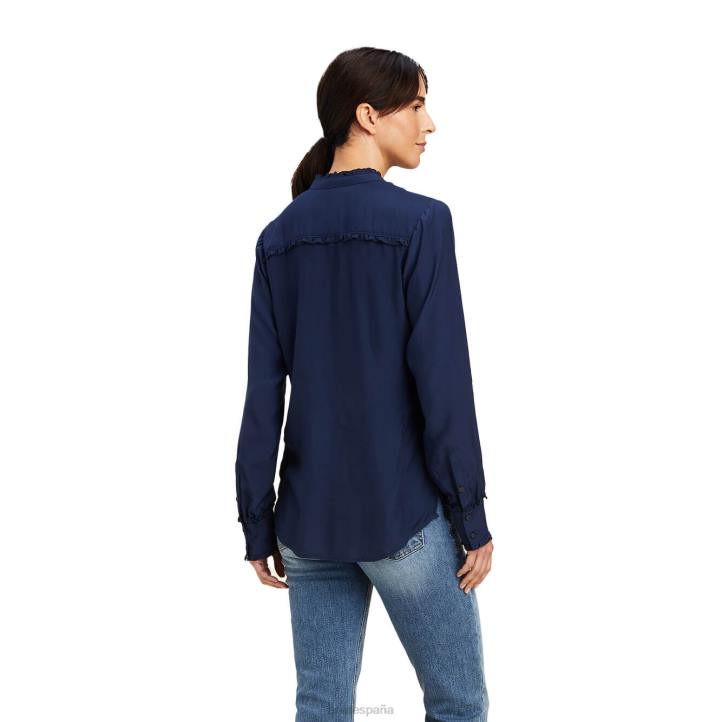 blusa clarín Ariat mujer Armada tapas 044J3025