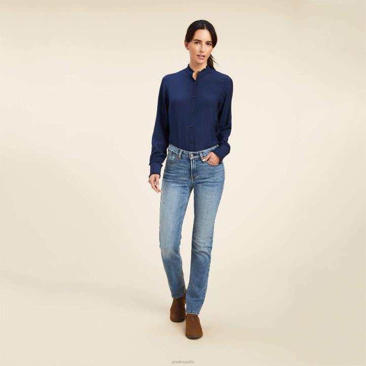 blusa clarín Ariat mujer Armada tapas 044J3025