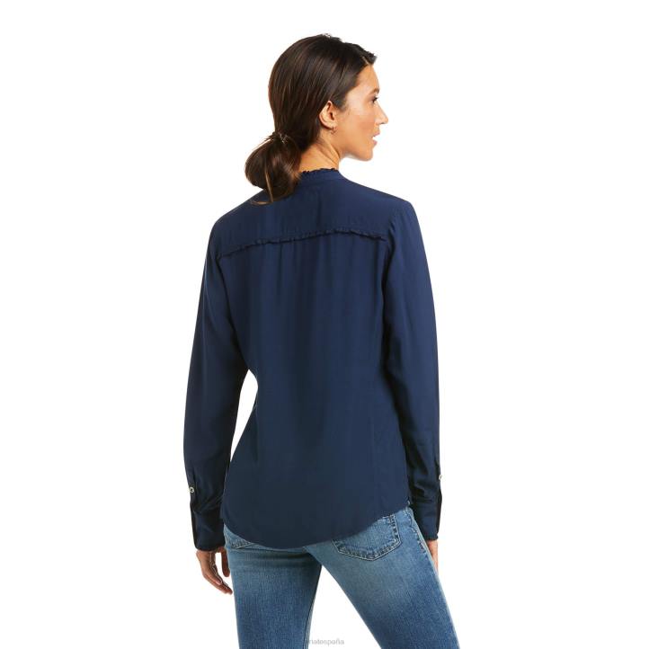 blusa clara Ariat mujer Armada tapas 044J3154