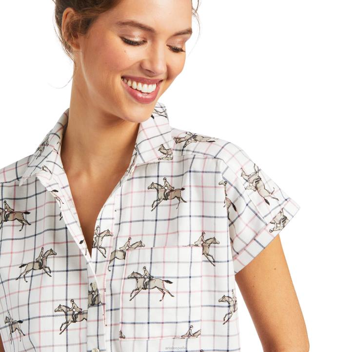 camisa cenit Ariat mujer control de galope tapas 044J3225