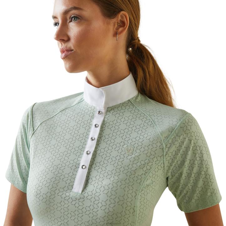 camisa espectacular Ariat mujer espuma de agua tapas 044J3653