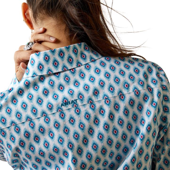 camisa kirby elástica resistente a las arrugas Ariat mujer soñador diurno tapas 044J2926