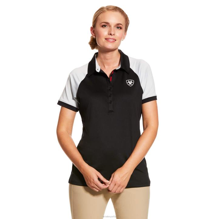 equipo 3.0 polo Ariat mujer negro tapas 044J3260