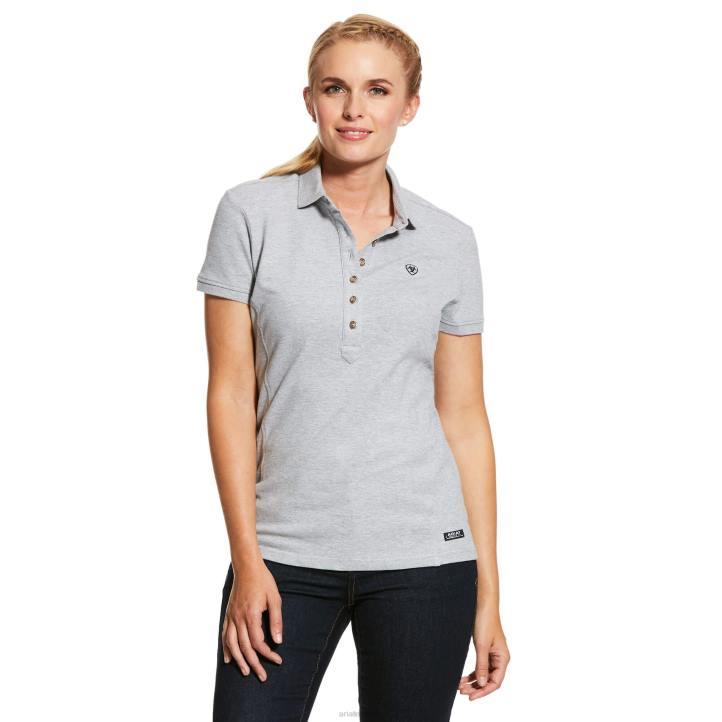 premio 2.0 polo Ariat mujer cuero gris tapas 044J2986