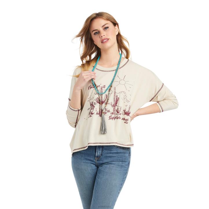 sin parar Ariat mujer roble francés tapas 044J3176