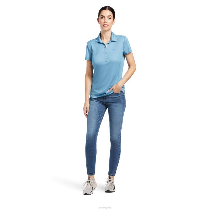 talento polo Ariat mujer azul sajonia tapas 044J3112