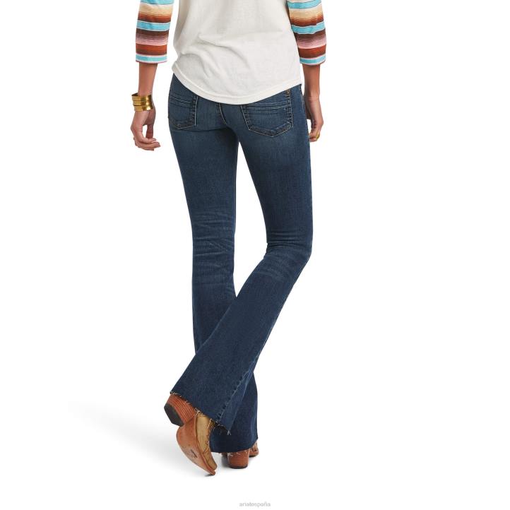 camiseta de ensueño al atardecer Ariat mujer blanco de blanco tapas 044J2887