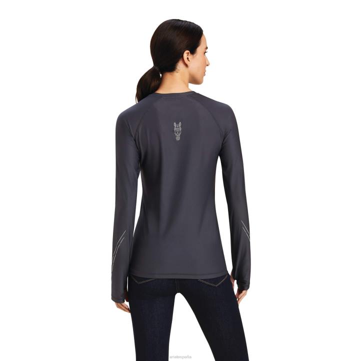 camiseta lumina Ariat mujer ébano tapas 044J3030