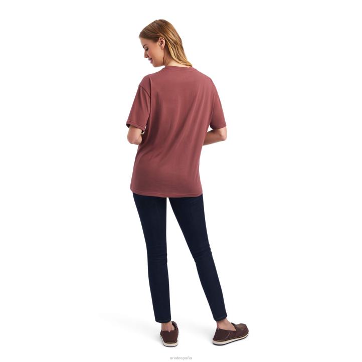quería camiseta Ariat mujer jengibre salvaje tapas 044J3171