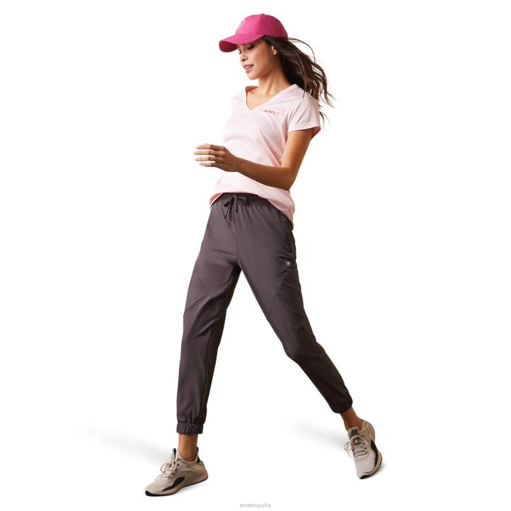 top con logo laguna Ariat mujer rubor coralino tapas 044J3101