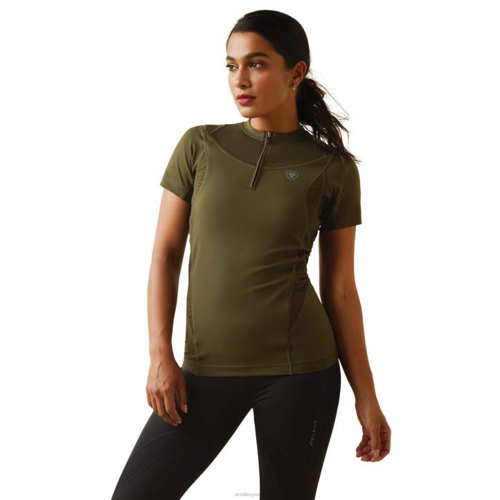 camiseta interior ascent crew Ariat mujer reliquia tapas 044J3199