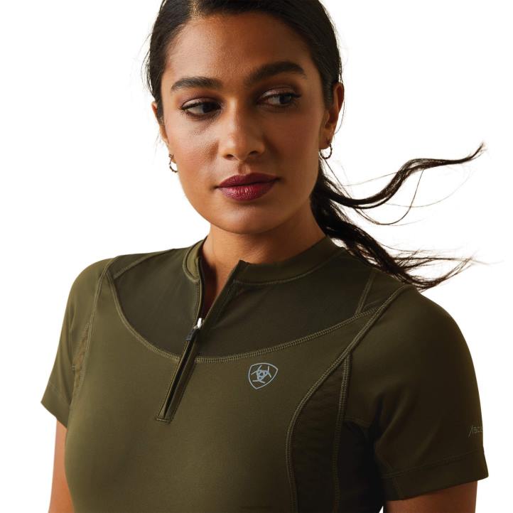 camiseta interior ascent crew Ariat mujer reliquia tapas 044J3199