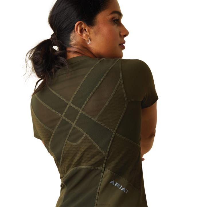 camiseta interior ascent crew Ariat mujer reliquia tapas 044J3199