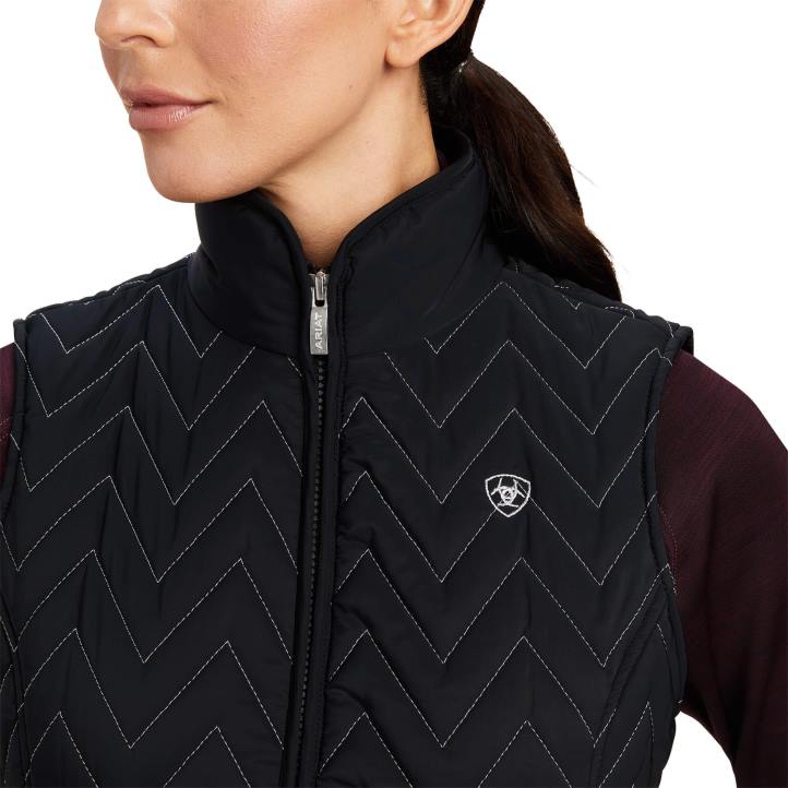 chaleco aislante ashley Ariat mujer negro tapas 044J3537