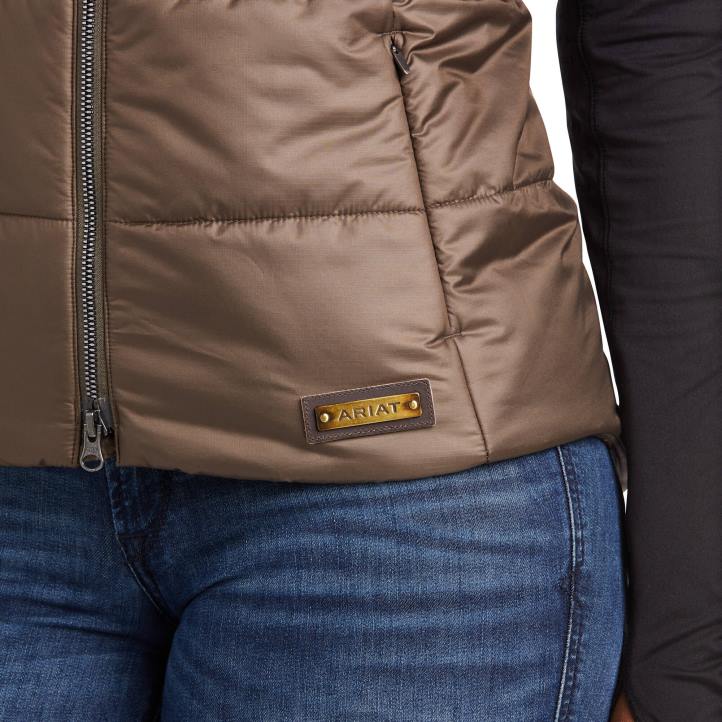 chaleco de armonía Ariat mujer corteza de baniano tapas 044J3586