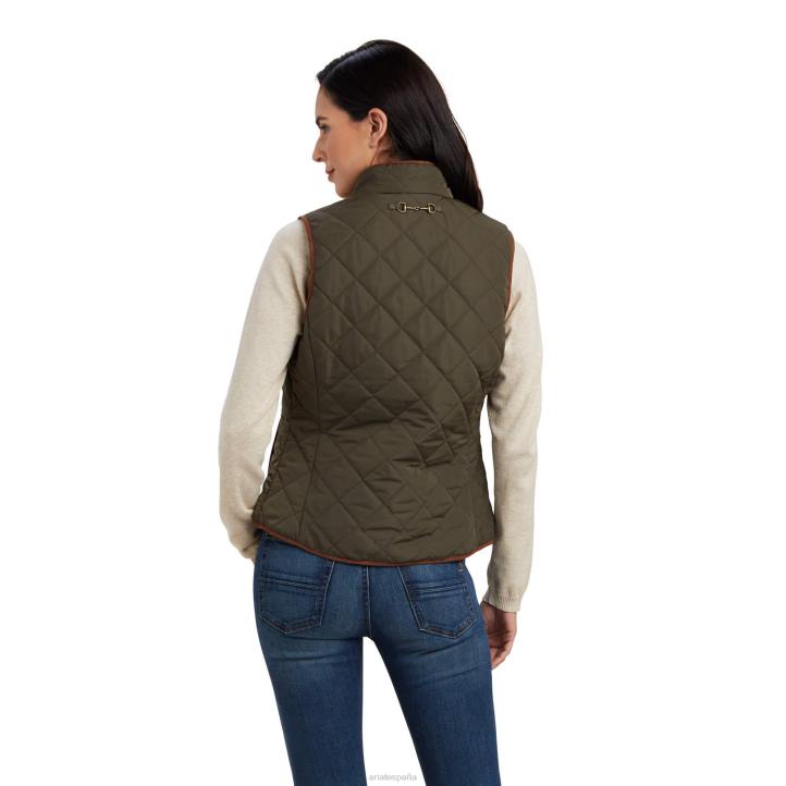chaleco woodside 2.0 Ariat mujer tierra tapas 044J3573