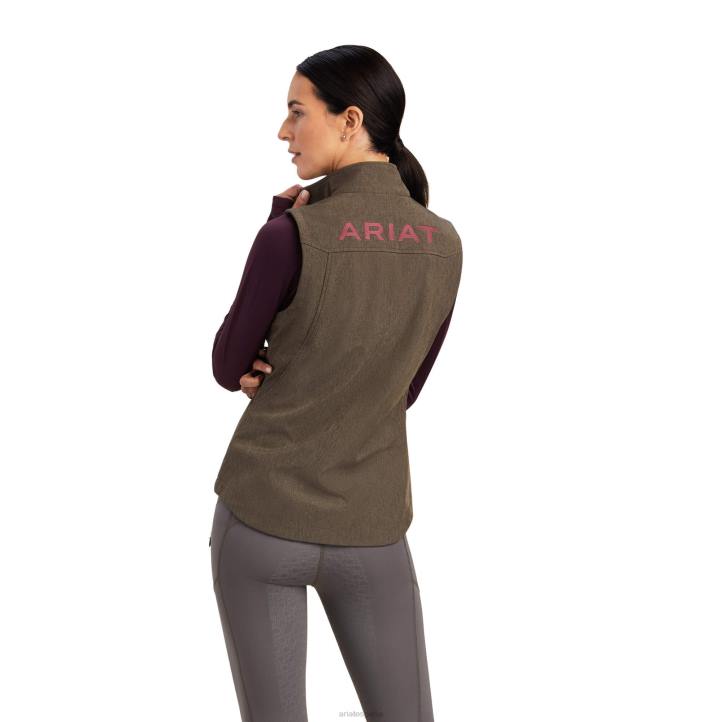 nuevo chaleco softshell del equipo Ariat mujer brezo de corteza de baniano tapas 044J3512