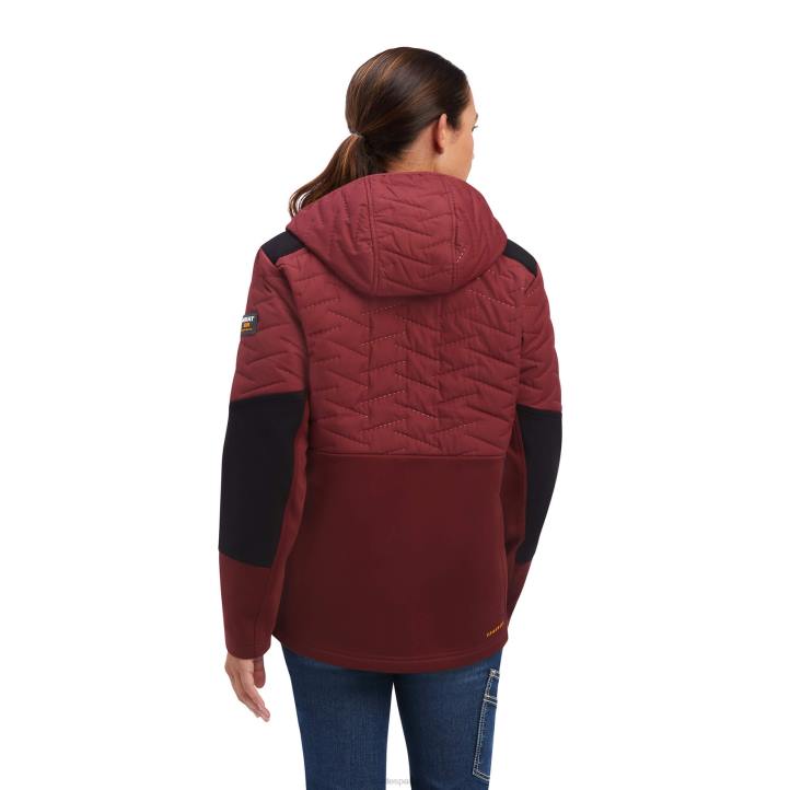 Chaqueta aislante resistente al agua Rebar Cloud 9 Ariat mujer puerto tapas 044J3621