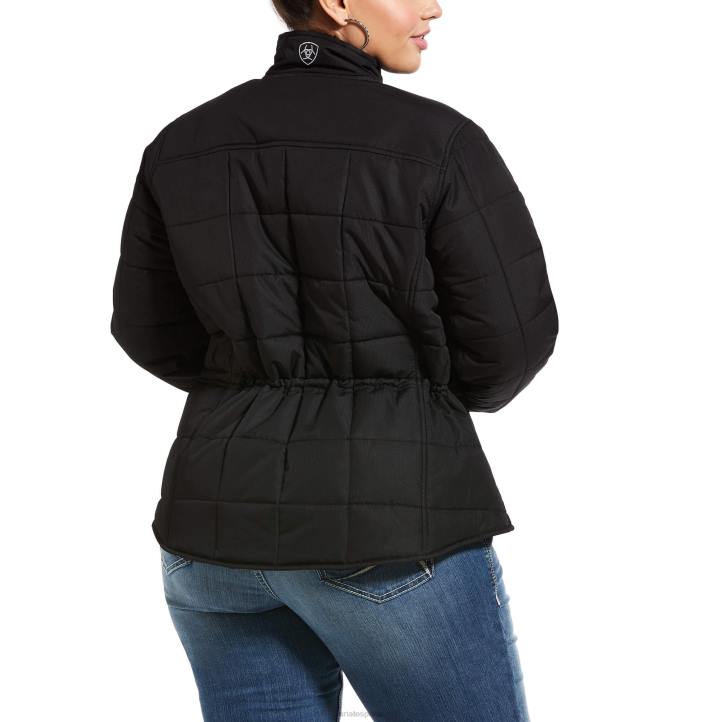 chaqueta aislante crius Ariat mujer negro tapas 044J3480
