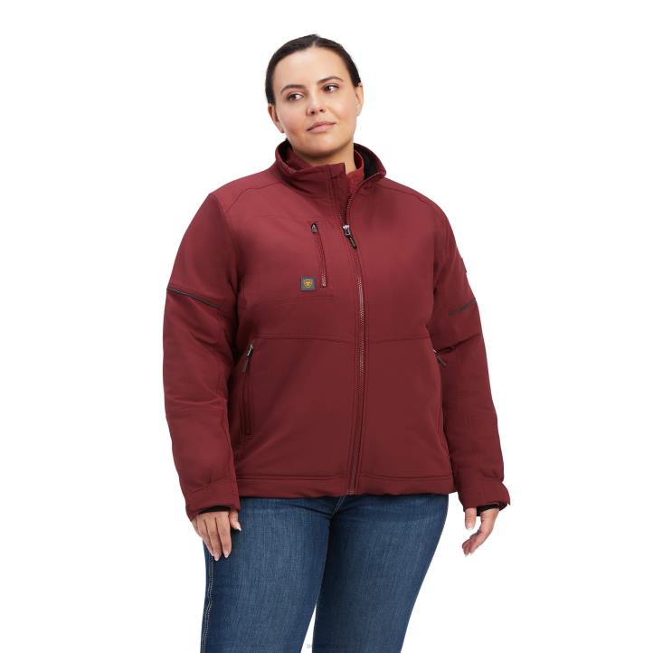 chaqueta aislante rebar dri-tek durastretch Ariat mujer puerto tapas 044J3610