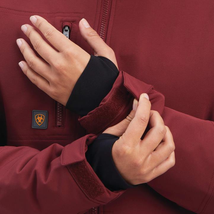 chaqueta aislante rebar dri-tek durastretch Ariat mujer puerto tapas 044J3610