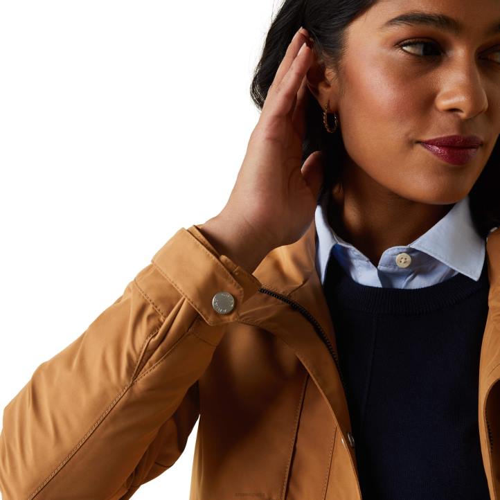 chaqueta atherton Ariat mujer camello tapas 044J3571