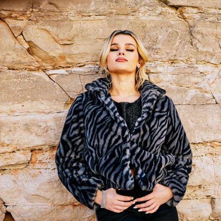 chaqueta de piel sintética para chica de ciudad Ariat mujer negro tapas 044J3514