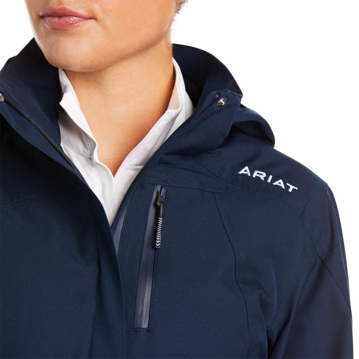 chaqueta impermeable costera Ariat mujer Armada tapas 044J3553
