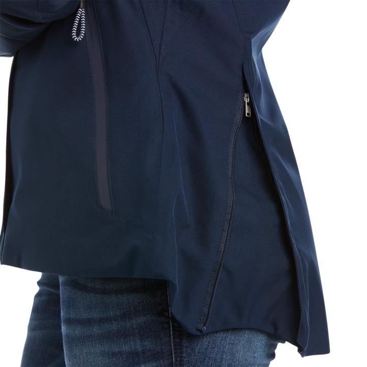 chaqueta impermeable costera Ariat mujer Armada tapas 044J3553