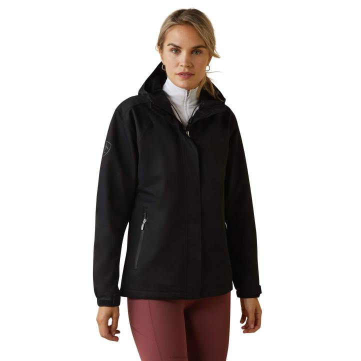 chaqueta impermeable para espectadores Ariat mujer negro tapas 044J3562
