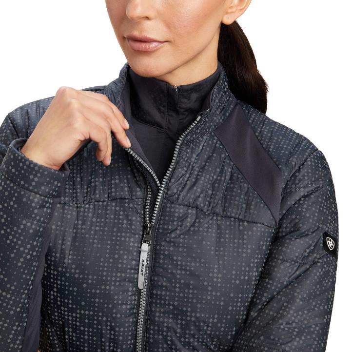 chaqueta lumina Ariat mujer ébano tapas 044J3650