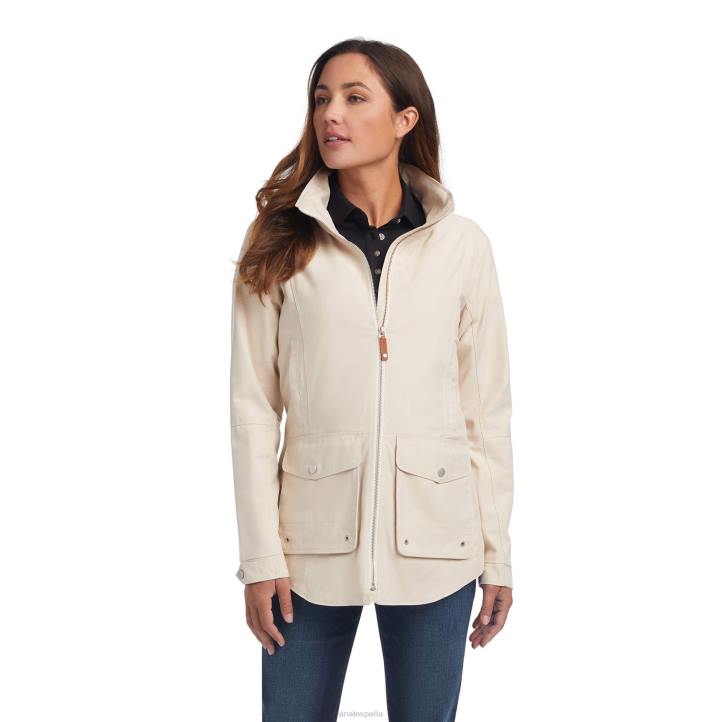 chaqueta primaveral Ariat mujer crema tapas 044J3565