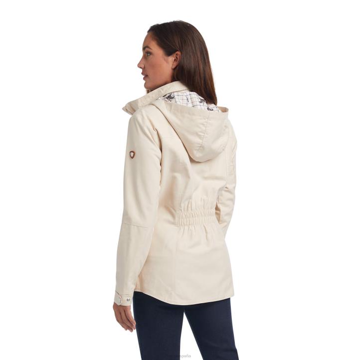 chaqueta primaveral Ariat mujer crema tapas 044J3565