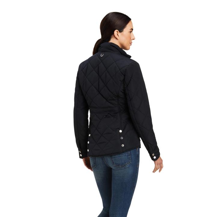 chaqueta provinciana Ariat mujer negro tapas 044J3490