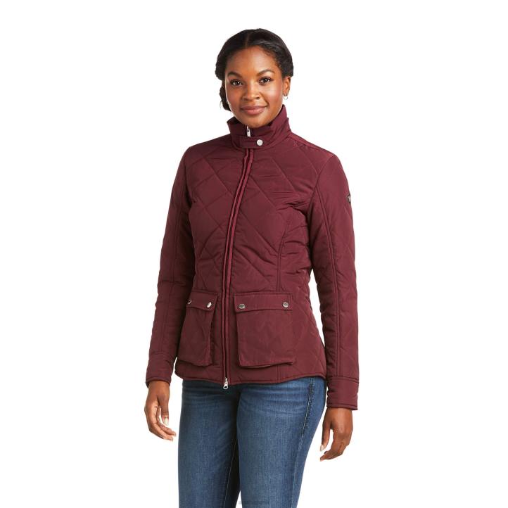 chaqueta provinciana Ariat mujer vino de windsor tapas 044J3583