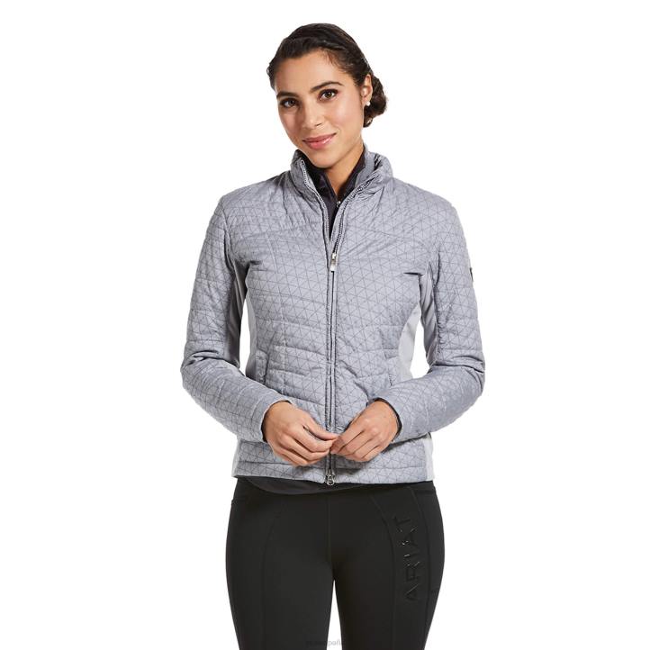 chaqueta reflectante voltio 2.0 Ariat mujer plata tapas 044J3648
