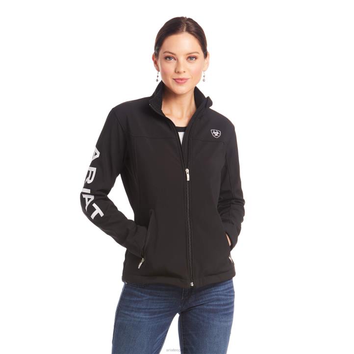 nueva chaqueta softshell del equipo Ariat mujer negro tapas 044J3472