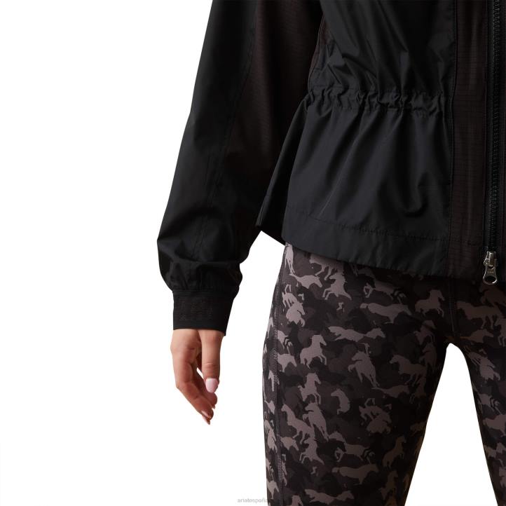 respirar chaqueta Ariat mujer negro tapas 044J3598