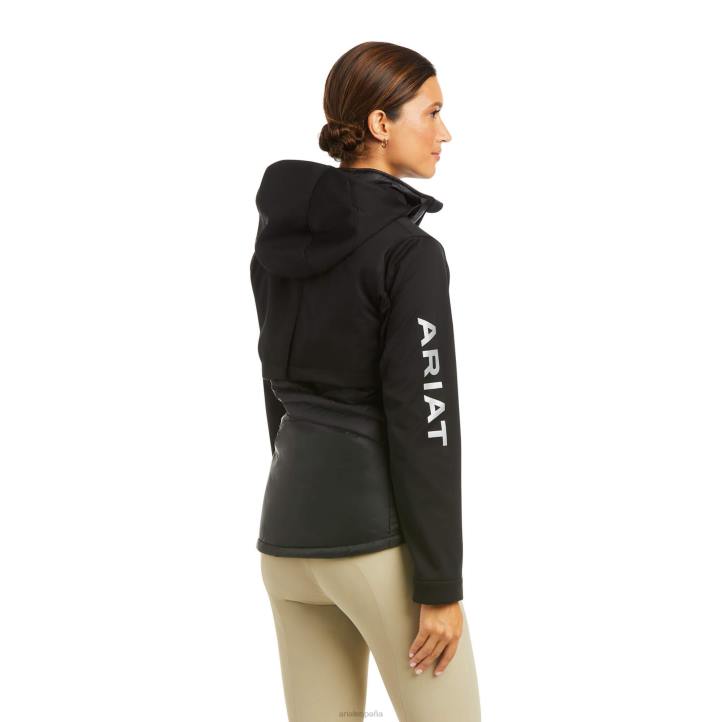 responder chaqueta Ariat mujer negro tapas 044J3599